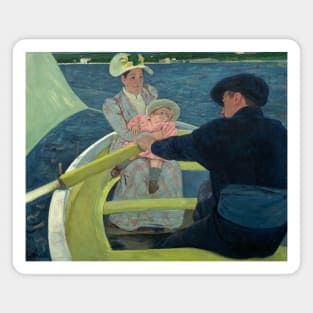 The Boating Party by Mary Cassatt Magnet